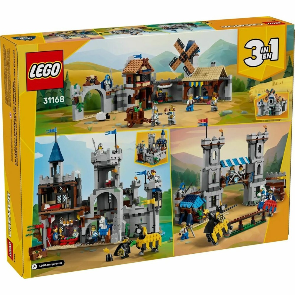 Konstruktionsspiel Lego CREATOR 31168 Medieval Horse Knight Castle
