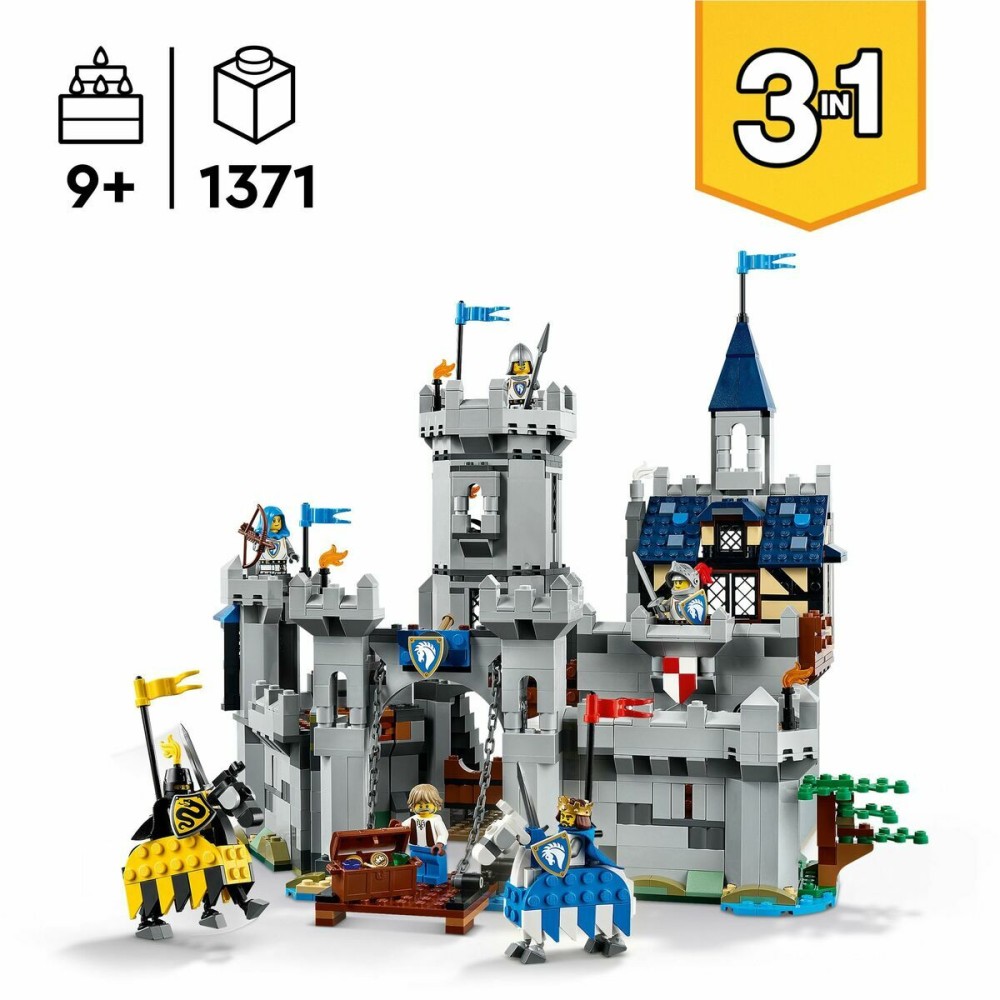Konstruktionsspiel Lego CREATOR 31168 Medieval Horse Knight Castle