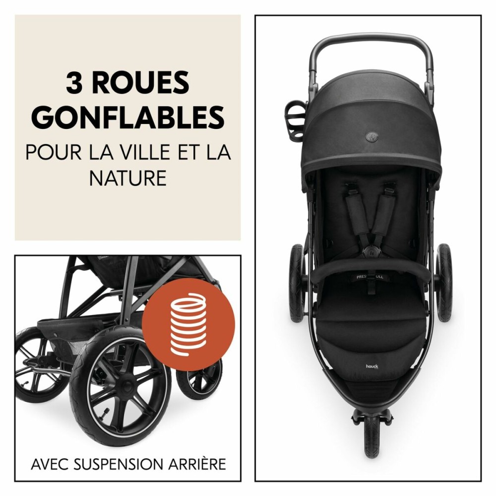 Kinderwagen Hauck Schwarz