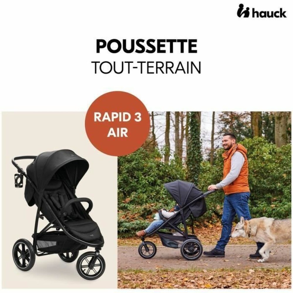 Poussette pour bébé Hauck Noir