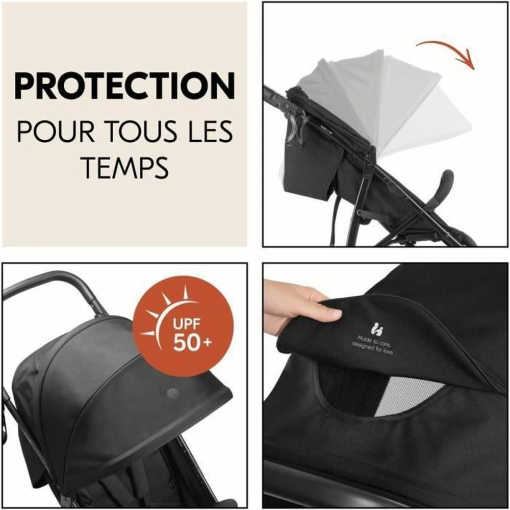 Poussette pour bébé Hauck Noir