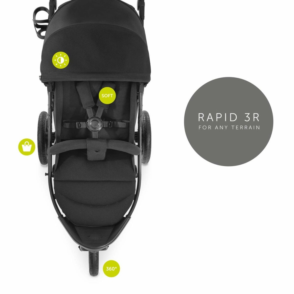 Baby's Pushchair Hauck Black