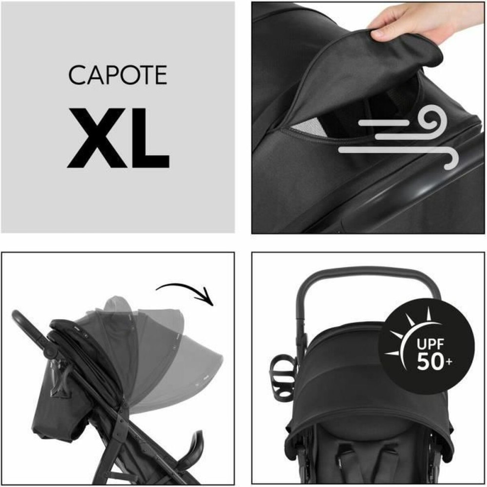 Baby's Pushchair Hauck Black