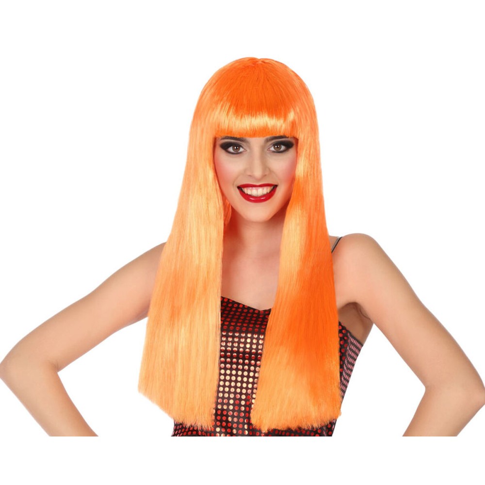 Perruques Orange 60 cm