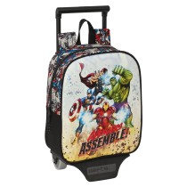 Schulrucksack mit Rädern The Avengers Forever Bunt 22 x 27 x 10 cm