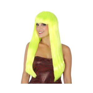 Perruques Jaune 60 cm