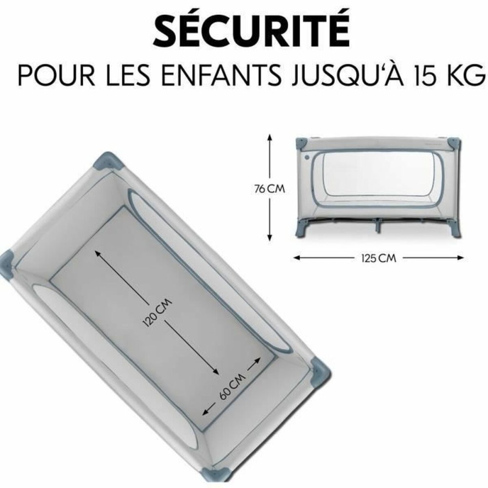 Lit de bébé Hauck Bleu