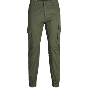 Hose Jack & Jones JPSTPAUL FLAKE CARGO 12141844 grün