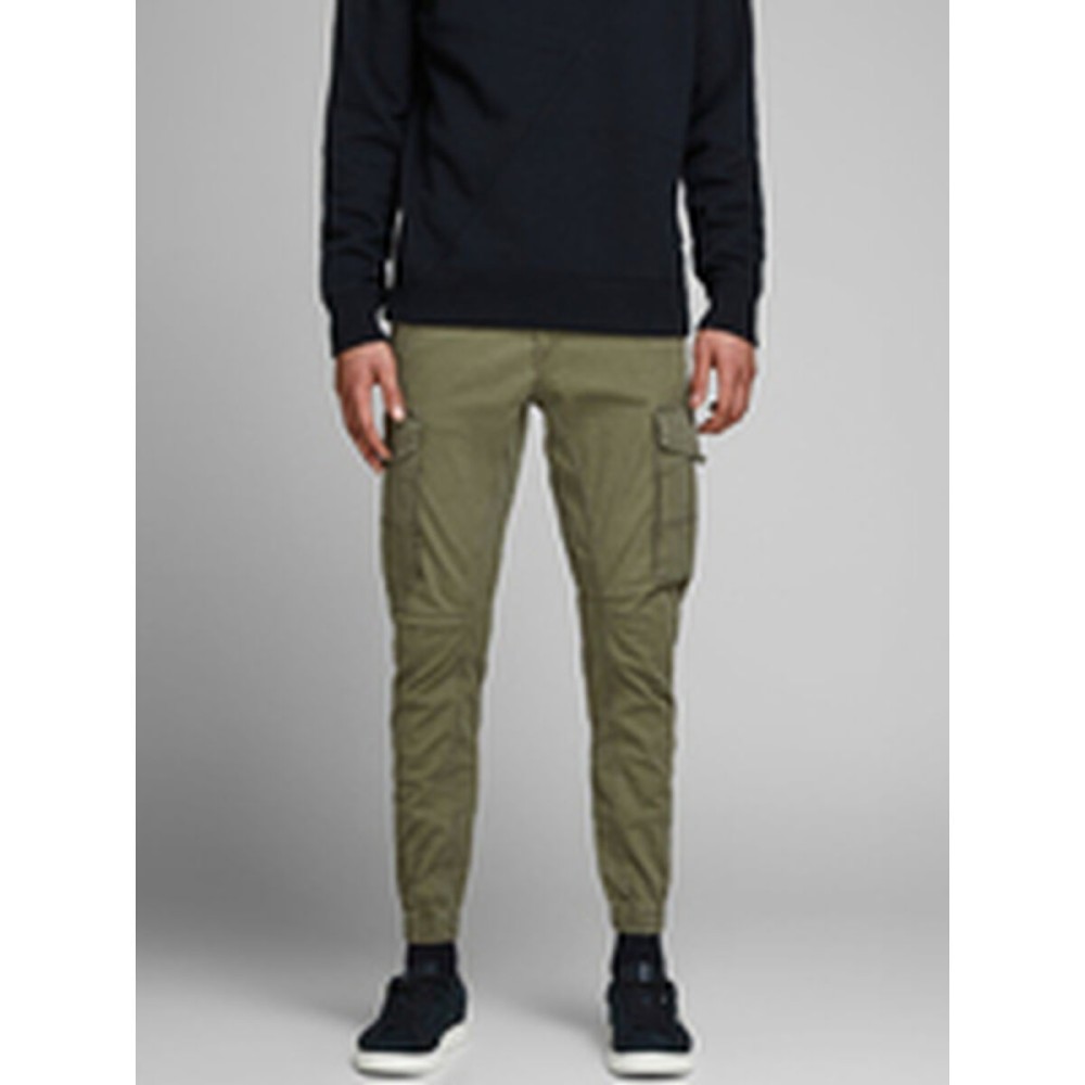 Hose Jack & Jones JPSTPAUL FLAKE CARGO 12141844 grün