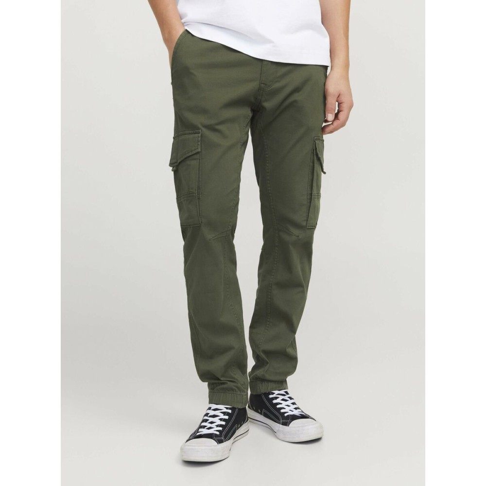 Hose Jack & Jones JPSTPAUL FLAKE CARGO 12141844 grün