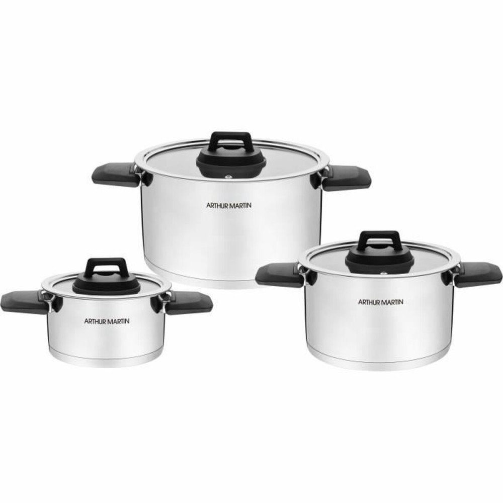 Batterie de Cuisine Arthur Martin AM6321 3 Pièces