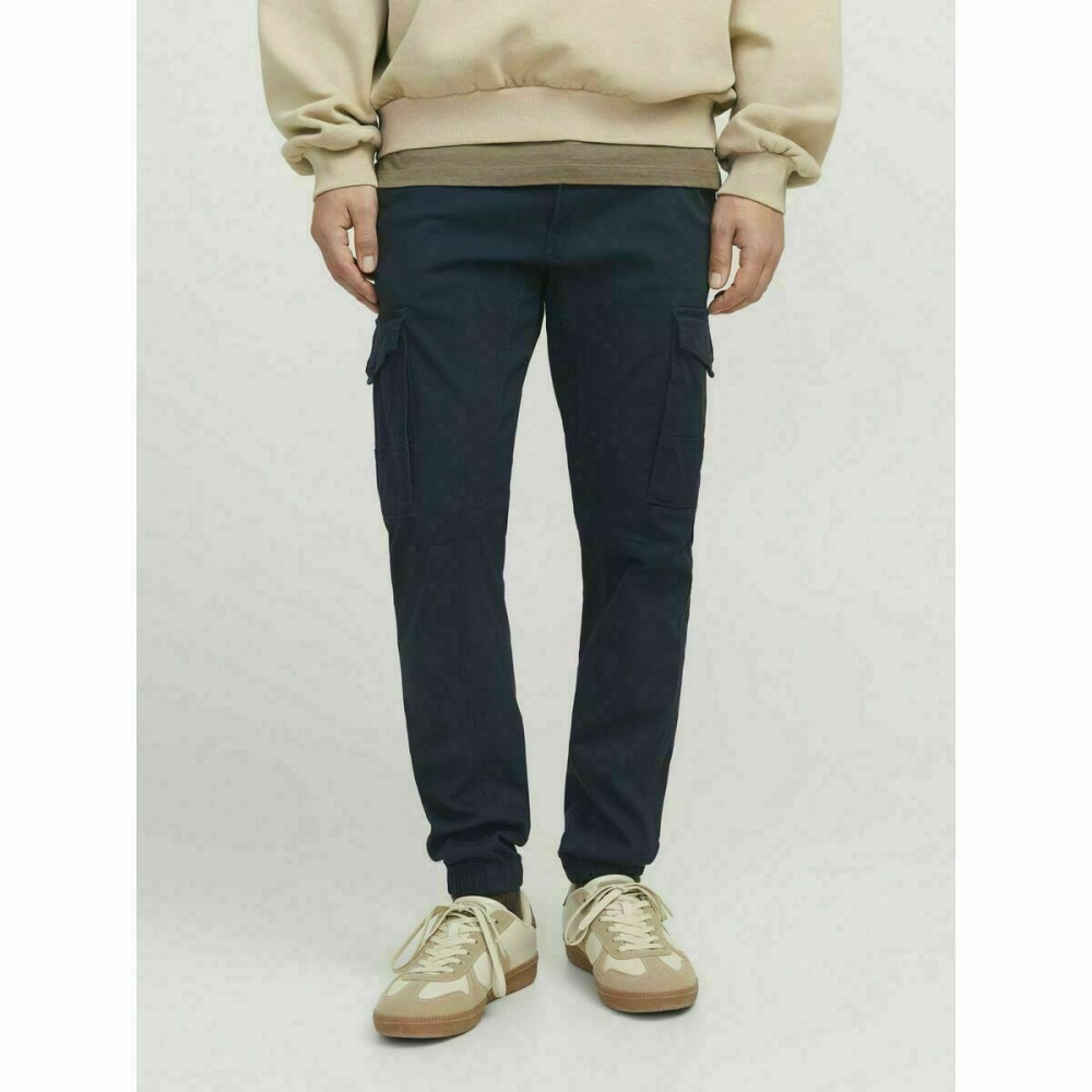 Hose Jack & Jones JPSTPAUL FLAKE CARGO 12169582 Marineblau