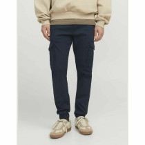 Trousers Jack & Jones JPSTPAUL FLAKE CARGO 12169582 Navy Blue