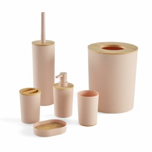 Bath Set TODAY HOY Pink Plastic Modern (6 Units)