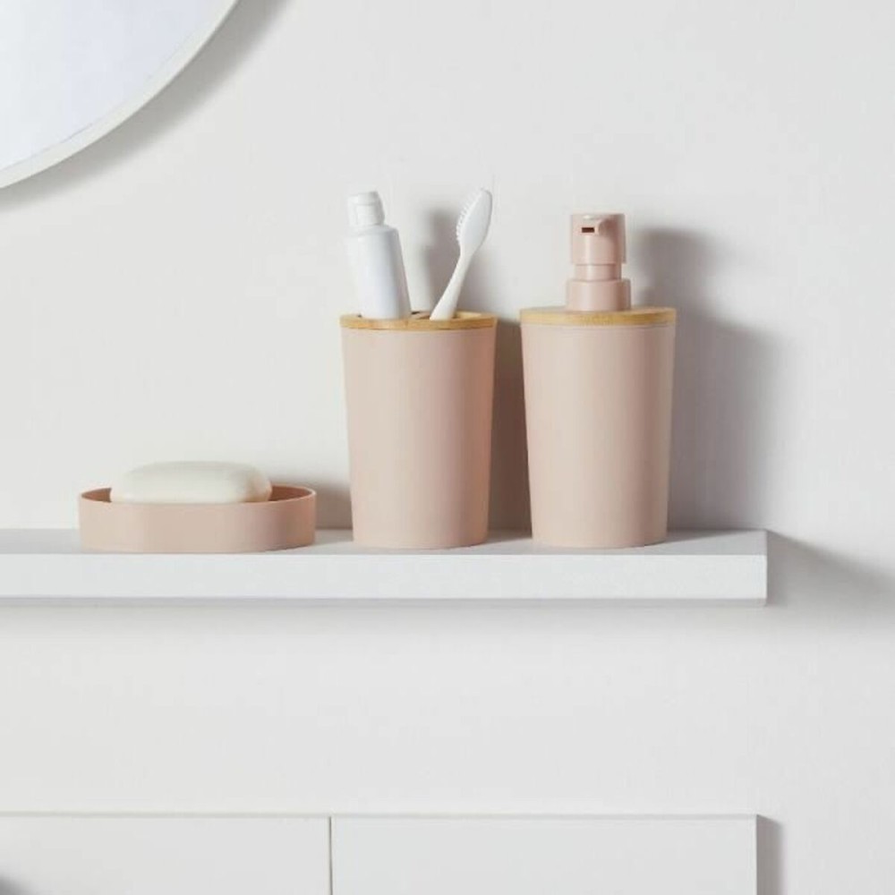 Badezimmer Set TODAY HOY Rosa Kunststoff Moderne (6 Stück)