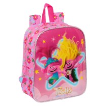 Kinderrucksack Trolls Rosa 22 x 27 x 10 cm