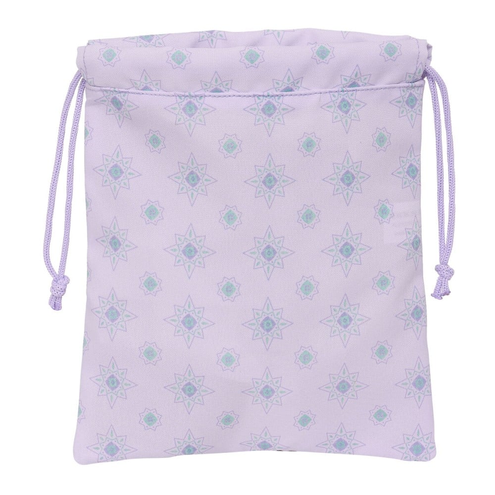 Lunchbox Wish 20 x 25 x 1 cm Sack Lilac