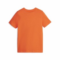 Kurzarm-T-Shirt für Kinder Puma Ess+ Futureverse Orange