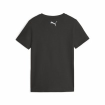 Kurzarm-T-Shirt für Kinder Puma Active Sports Graphic Schwarz