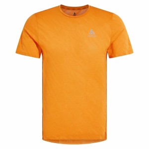 Unisex Kurzarm-T-Shirt Odlo Zeroweight Enginee Orange