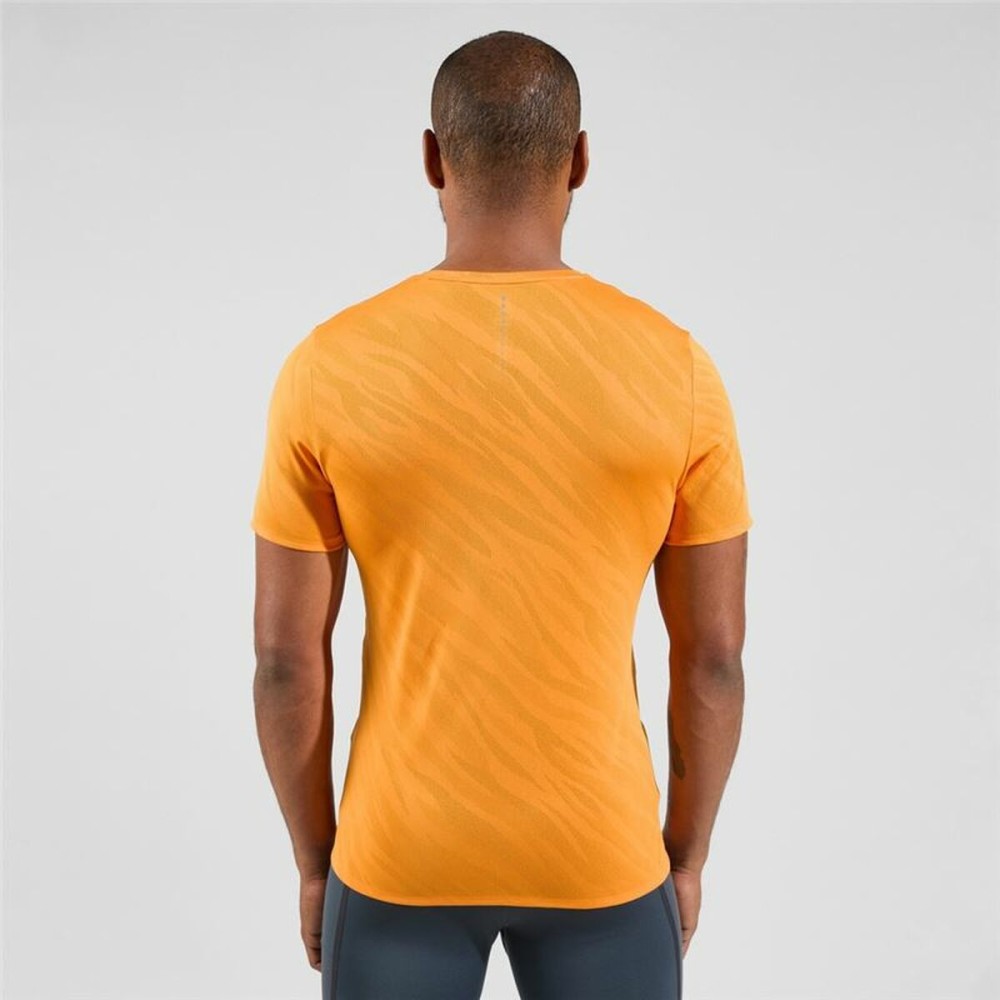 Unisex Short Sleeve T-Shirt Odlo Zeroweight Enginee Orange