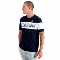 Unisex Short Sleeve T-Shirt Le coq sportif BAT SS N°2 Navy Blue