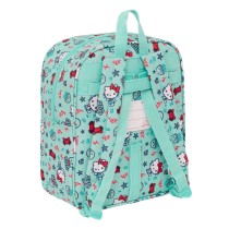 Kinderrucksack Hello Kitty Sea lovers türkis 22 x 27 x 10 cm