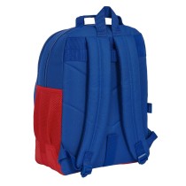 Cartable F.C. Barcelona Bleu Bordeaux 32 x 42 x 15 cm