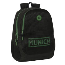 Schulrucksack Munich Caviar Schwarz 32 x 44 x 16 cm