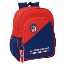 Cartable Atlético Madrid Bleu Rouge 32 X 38 X 12 cm