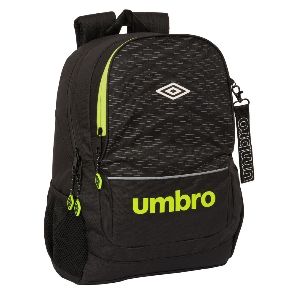 School Bag Umbro Lima Black 32 x 44 x 16 cm