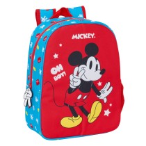 Schulrucksack Mickey Mouse Clubhouse Fantastic Blau Rot 26 x 34 x 11 cm