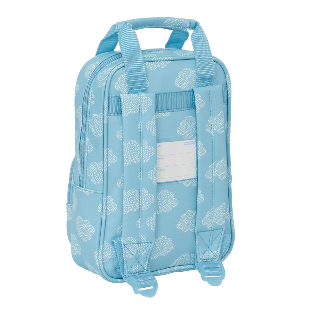 Child bag Safta Clouds Blue 20 x 28 x 8 cm