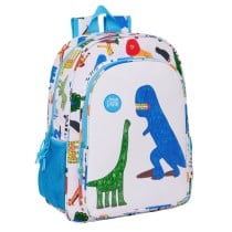 Schulrucksack Algo de Jaime Weiß 33 x 42 x 14 cm