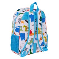 School Bag Algo de Jaime White 33 x 42 x 14 cm