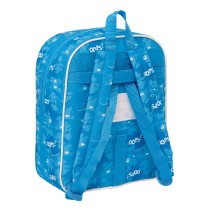 Kinderrucksack Los Pitufos Blau 22 x 27 x 10 cm