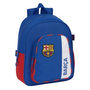 Schulrucksack F.C. Barcelona Blau Granatrot 27 x 33 x 10 cm