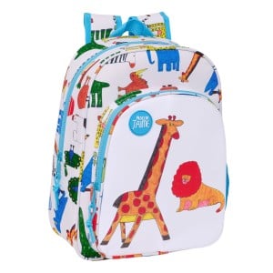 Schulrucksack Algo de Jaime Weiß 26 x 34 x 11 cm