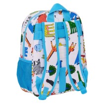 School Bag Algo de Jaime White 26 x 34 x 11 cm