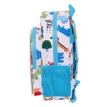 Schulrucksack Algo de Jaime Weiß 26 x 34 x 11 cm