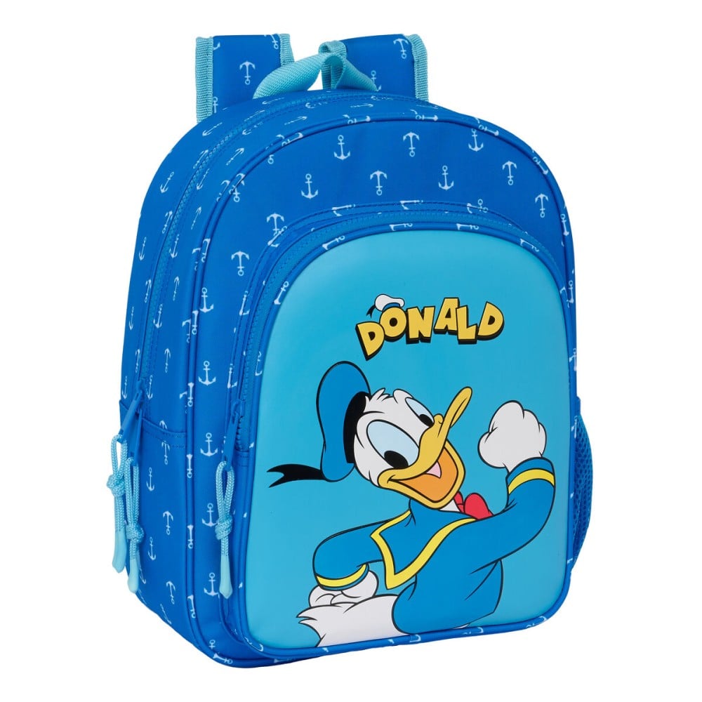 Cartable Donald Bleu 26 x 34 x 11 cm