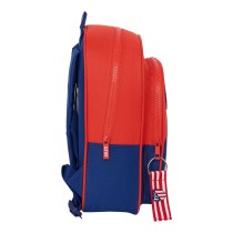 Cartable Atlético Madrid Bleu Rouge 27 x 33 x 10 cm