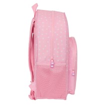 Schulrucksack Glow Lab Sweet home Rosa 33 x 42 x 14 cm