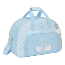 Sac de sport Glow Lab Cisnes Bleu clair 48 x 33 x 21 cm