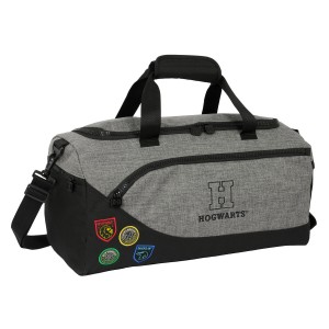 Sac de sport Harry Potter House of champions Noir Gris 50 x 25 x 25 cm