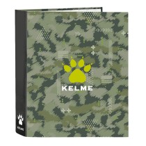 Reliure à anneaux Kelme Travel Noir Vert A4 27 x 33 x 6 cm