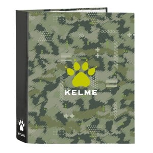 Ringbuch Kelme Travel Schwarz grün A4 27 x 33 x 6 cm