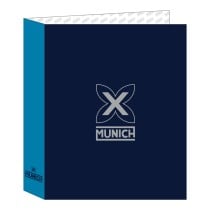 Ringbuch Munich Nautic Marineblau A4 27 x 33 x 6 cm