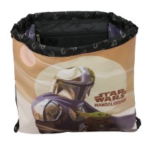 Rucksack für Kinder The Mandalorian This is the way Schwarz 35 x 40 x 1 cm