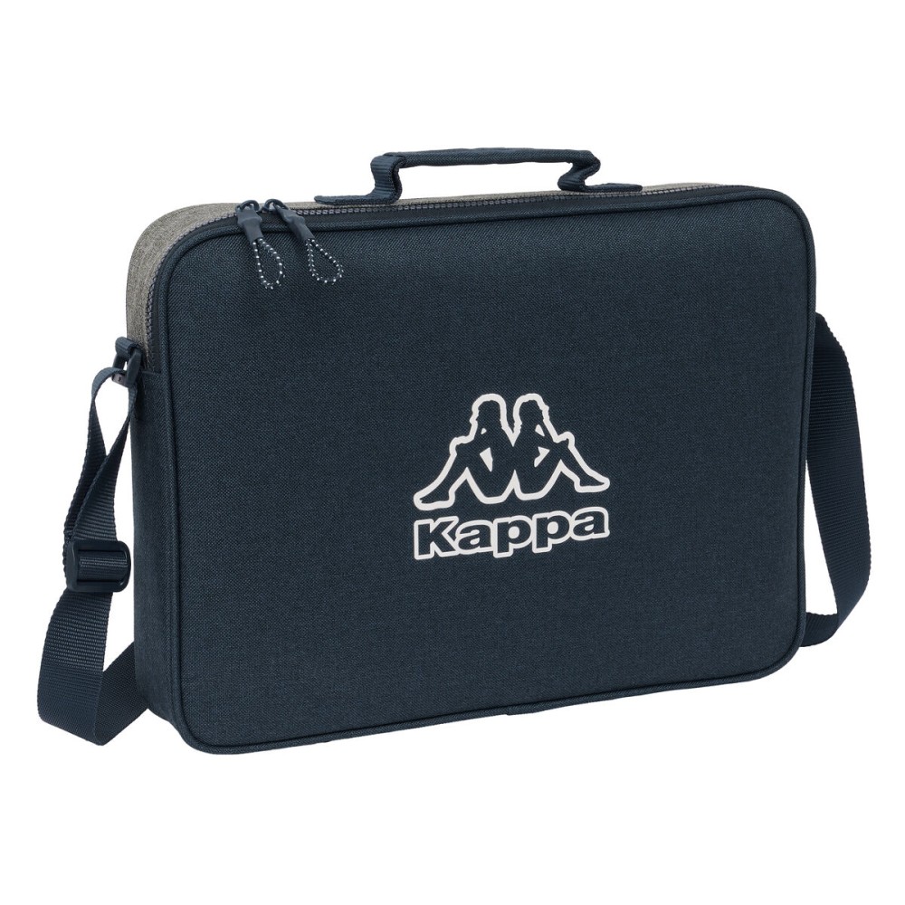 Schultasche Kappa Dark navy Grau Marineblau 38 x 28 x 6 cm